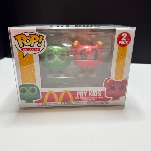 Funko Pop! Ad Icons- McDonald’s Fry Kids 2 Pack - Picture 4 of 4